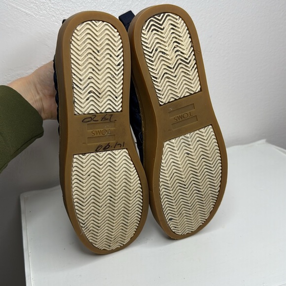 Toms Paxton Slip On Chukka Navy Sneaker 8.5 - Picture 5 of 7